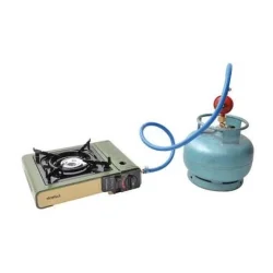 Nurgaz Portatif Ocak (Tüp Bağlantılı) Haki