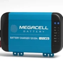 Megacell 12V 30A Akıllı Şebeke Şarj Cihazı - LiFePO4 Uyumlu