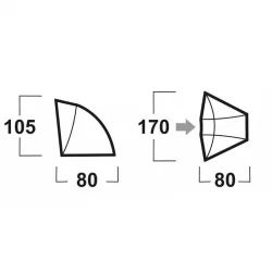 Husky Blum Yeşil 2 Kişilik Çadır