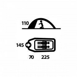 Husky Flame 2 Kişilik Çadır