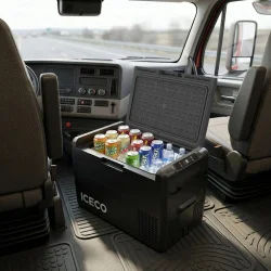 ICECO MCD25B 12/24Volt 25 Litre Kompresörlü Oto Buzdolabı/Dondurucu + Buz Kaseti