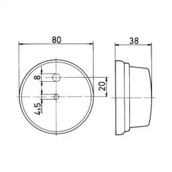 Jokon Ön İşaret Işığı PLR 272