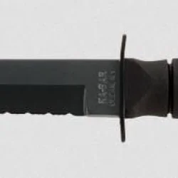 Ka-bar 1255 Short Siyah Tanto Serir Bıçak