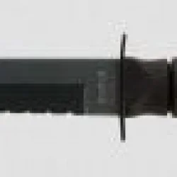 Ka-bar 1255 Short Siyah Tanto Serir Bıçak