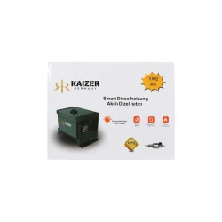 Kaizer Germany Taşınabilir 5 kw Webasto 8 Litre Yakıt Tanklı