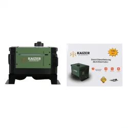 Kaizer Germany Taşınabilir 5 kw Webasto 8 Litre Yakıt Tanklı