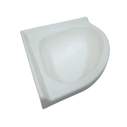 Karavan Banyo Lavabosu Üçgen Köşe Tip