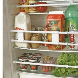 SUGA Karavan Dolap & Buzdolabı İçi Yaylı Raf Barı 41–71 cm
