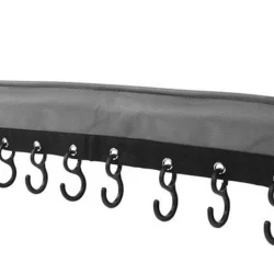 SUGA Karavan 8 Kancalı Elbise & Eşya Askı Kiti 58 cm 8 mm Ray Uyumlu