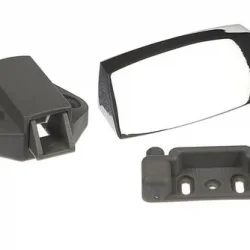SUGA Krom-Nikel Dikdörtgen Bas-Çek Karavan Mobilya Kilidi 14–16 mm