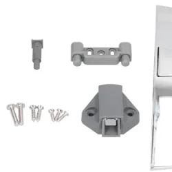 SUGA Karavan Oval Krom Bas-Çek Push Lock Mobilya & Dolap Kilidi