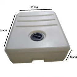 Karavan Su Deposu 100 Lt Beyaz