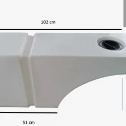 Karavan Su Deposu 100 Lt Teker Üstü