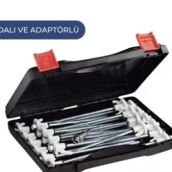 SUGA Karavan Tente & Çadır Kazığı 20’li Set 7,3x200 mm