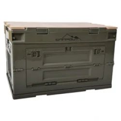 Katlanır Kamp Kasası Ahşap Tablalı