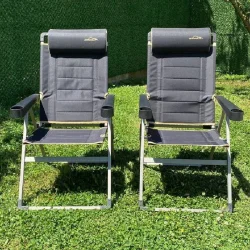 Katlanır Lüx Sandalye 2 Adet Set