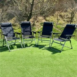 Katlanır Lüx Sandalye 4 Adet Set