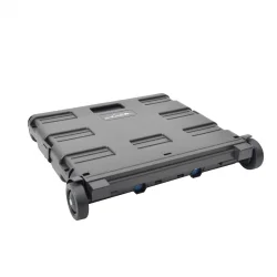 KATLANIR TEKERLEKLİ KAMP KASASI SİYAH