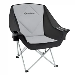 Kingcamp Paulowbia Siyah/gri Sandalye