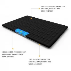 Kingcamp Super Comfort Double Siyah Şişme Yatak