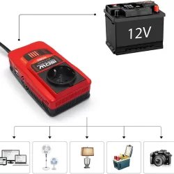 KOBB KBN150 12V/220V 150Watt Modifiye Sinüs Dönüştürücü İnvertör