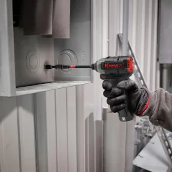 Kress KUB50.2 12Volt 2.0Ah Li-ion Çift Akülü 140Nm Kömürsüz Profesyonel Şarjlı Darbeli Tornavida