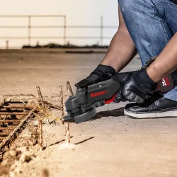 Kress KUH04.1 20Volt 5.0Ah. Li-ion Çift Akülü 125mm Kömürsüz Profesyonel Devir Ayarlı Alttan Tetikli Avuç Taşlama