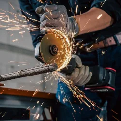 Kress KUH10.9 20Volt 125mm Kömürsüz Profesyonel Şarjlı Devir Ayarlı Avuç Taşlama (Akü Dahil Değildir)