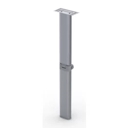 Lippert 70x33mm Menteşeli Ortadan Kırmalı Karavan Masa Ayağı