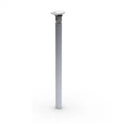 Lippert Astro VS3 40x32x720mm Dipten Kırmalı Sabit Masa Ayağı