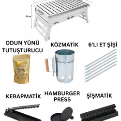 LUX KROM MANGAL PREMİUM SET