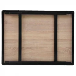 Mdf Katlanır Masa Büyük + 4 Plaj Sandalye Set