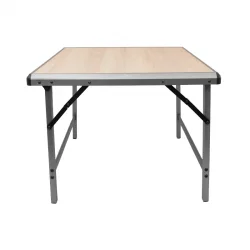 Mdf Küçük Katlanır Masa + 2 Katlanır Tabure Set