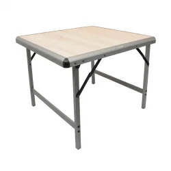 Mdf Küçük Katlanır Masa + 2 Katlanır Tabure Set