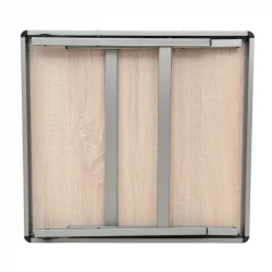 Mdf Küçük Katlanır Masa + 2 Katlanır Tabure Set