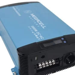 Megacell 12V 3000W Tam Sinüs İnvertör - 6000W Tepe Güç