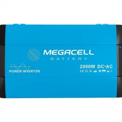 Megacell 24V 2000W Tam Sinüs İnvertör - 4000W Tepe Güç