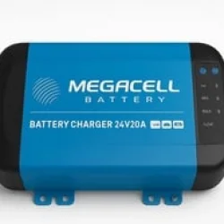 Megacell 24V 20A Akıllı Şebeke Şarj Cihazı - LiFePO4 Uyumlu