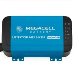 Megacell 24V 30A Akıllı Şebeke Şarj Cihazı - LiFePO4 Uyumlu