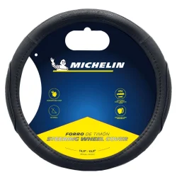 Michelin MC1003N Premium Suni Deri Direksiyon Kılıfı SİYAH