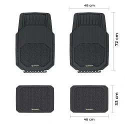 Michelin MC34587 Tüm Araçlara Uyumlu 4 Parça Üniversal 3D Havuzlu Oto Paspas