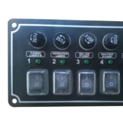 Mors 4’lü Switch Panel - Yatay