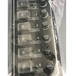 Mors 6’lı Switch Panel - Dikey