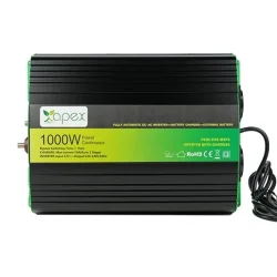 NPS1000-12 Apex 1000W Şarjlı Tam Sinüs İnverter 12V