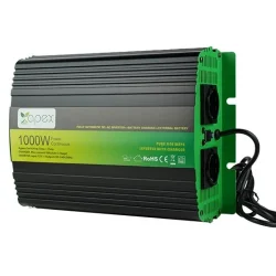 NPS1000-12 Apex 1000W Şarjlı Tam Sinüs İnverter 12V