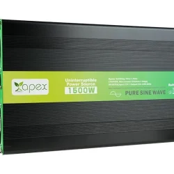 NPS1500-12 Apex 1500W Şarjlı Tam Sinüs İnverter 12V