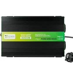 NPS2000-12 Apex 2000W Şarjlı Tam Sinüs İnverter 12V