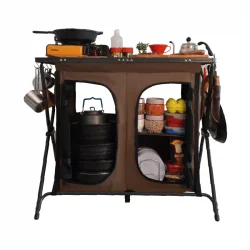 Nurgaz Campout Çift Kapılı Kamp Mutfağı