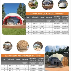 Nurgaz Glamping Dome Çadır