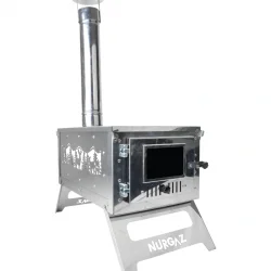 Nurgaz Katlanır Krom Soba